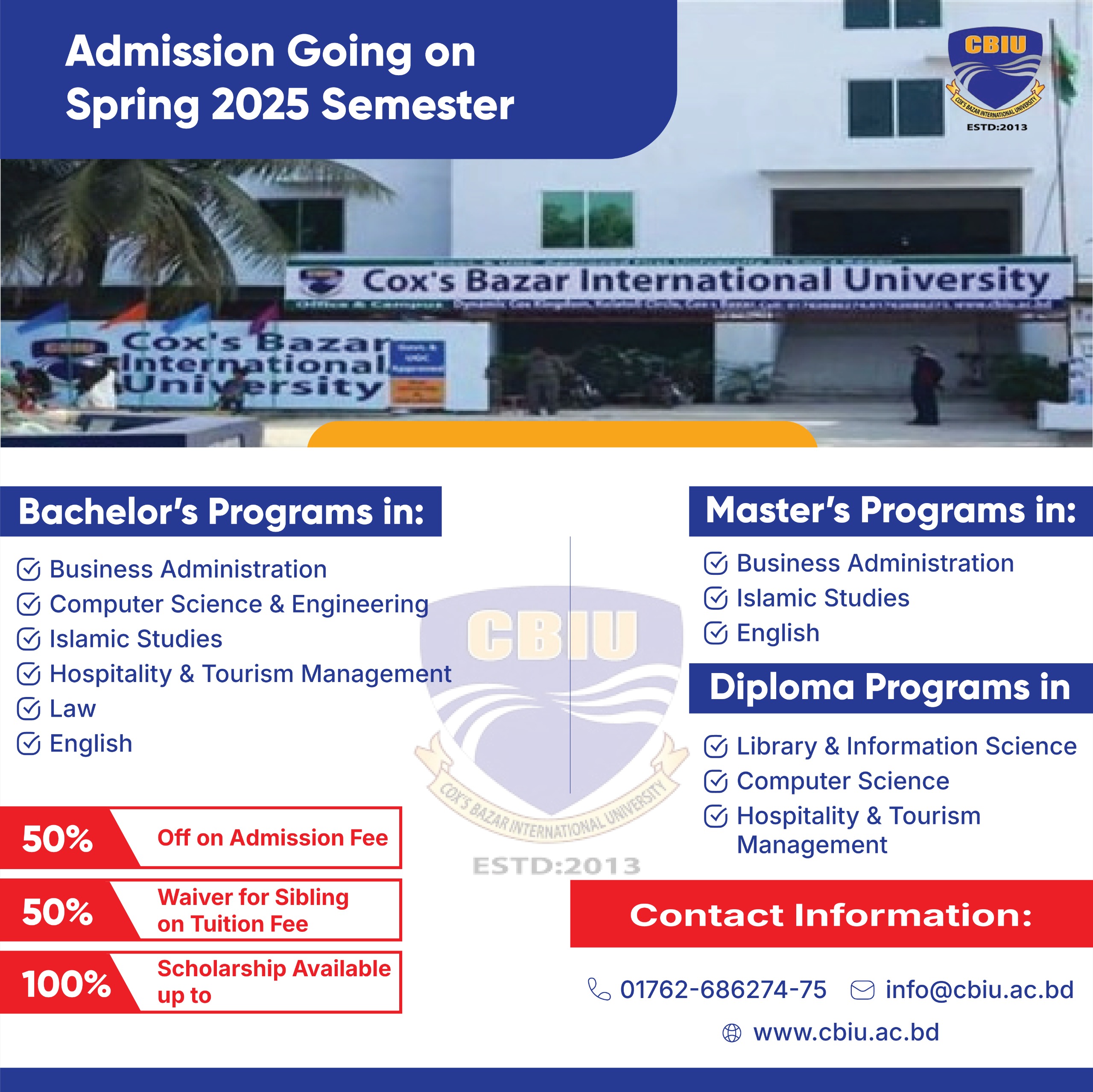 Admission Advertisements