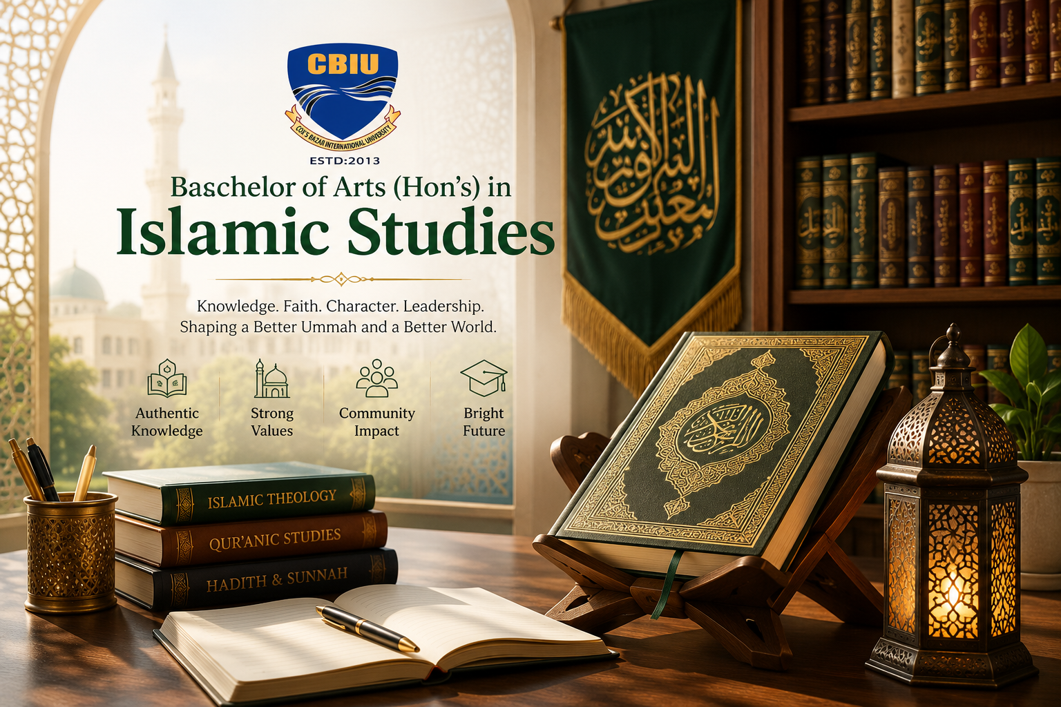 Bachelor of Arts (Hon's) in Islamic Studies